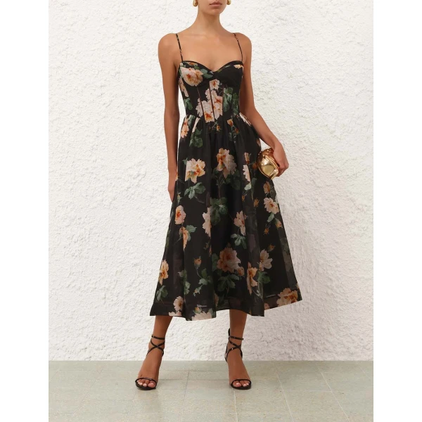 Elevate your elegance in this Zimmermann Dresses available now at Luxury Shoes 