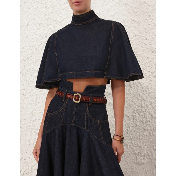 Elevate your elegance in this Zimmermann Tops available now at Luxury Shoes 