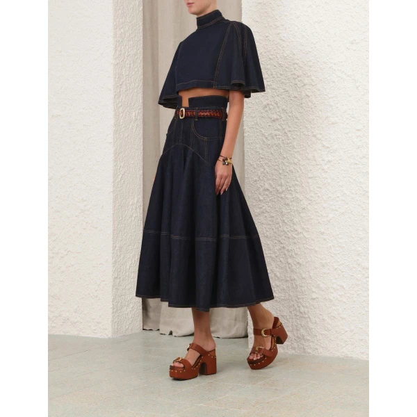Elevate your elegance in this Zimmermann Tops available now at Luxury Shoes 