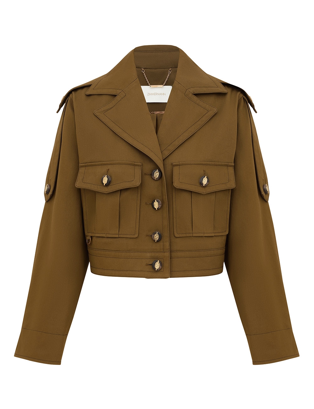 Zimmermann Luna Drill Cargo Jacket