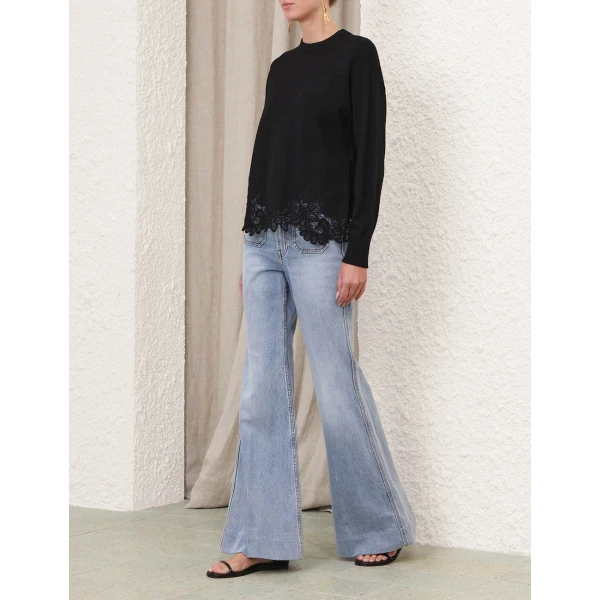Elevate your elegance in this Zimmermann Knitwear available now at Luxury Shoes 
