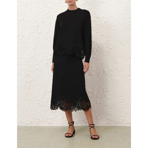 Elevate your elegance in this Zimmermann Knitwear available now at Luxury Shoes 