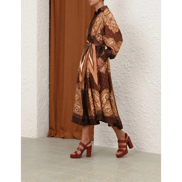 Elevate your elegance in this Zimmermann Dresses available now at Luxury Shoes 