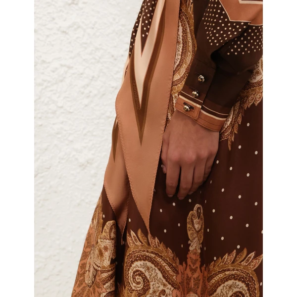 Elevate your elegance in this Zimmermann Dresses available now at Luxury Shoes 