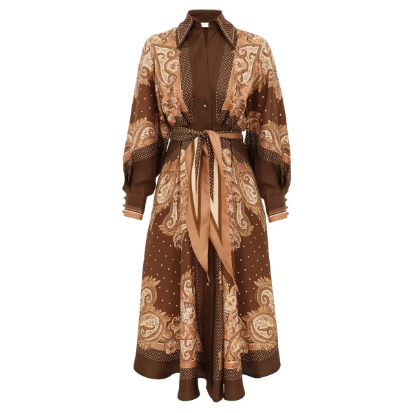 Elevate your elegance in this Zimmermann Dresses available now at Luxury Shoes 
