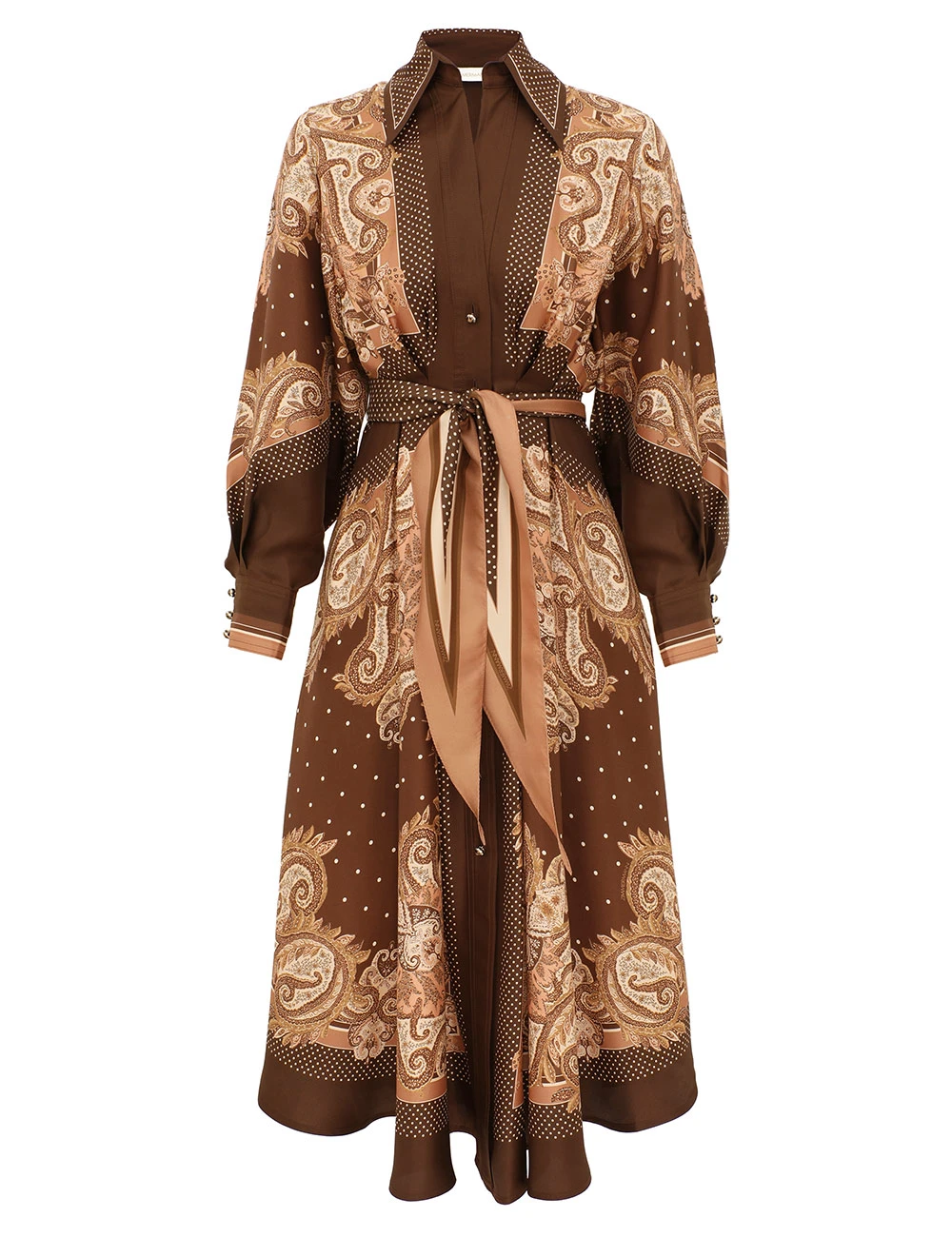 Zimmermann Luna Shirt Dress | Ready to Wear Collection Luxury Shoes Elevate your elegance in this Zimmermann Dresses available now at Luxury Shoes
