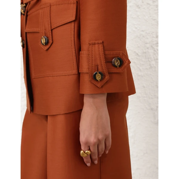 Elevate your elegance in this Zimmermann Jackets available now at Luxury Shoes 
