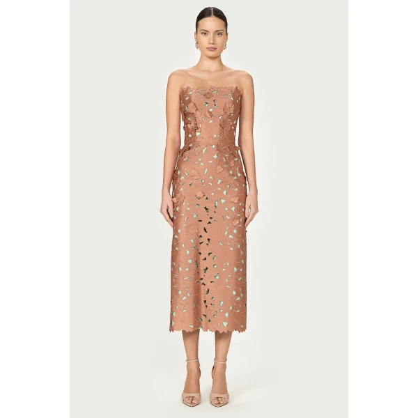 Costarellos Dresses - Romantic Greek Lace - Shop at Luxury Shoes 