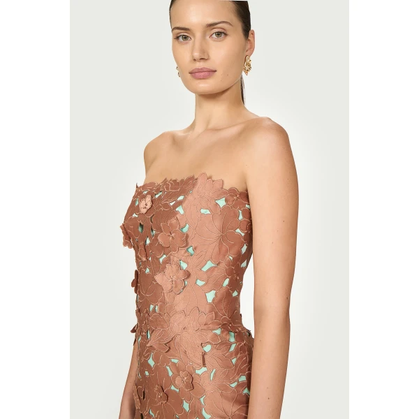 Costarellos Dresses - Romantic Greek Lace - Shop at Luxury Shoes 