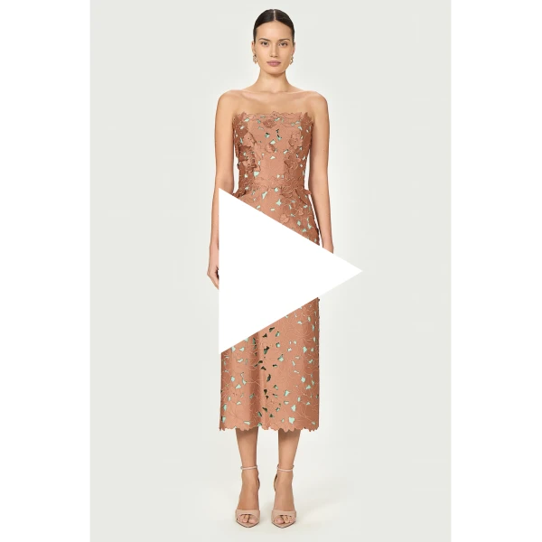 Costarellos Dresses - Romantic Greek Lace - Shop at Luxury Shoes 