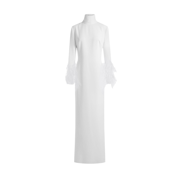 Elevate your elegance in this 16Arlington Dresses from the luxury feather dress edit