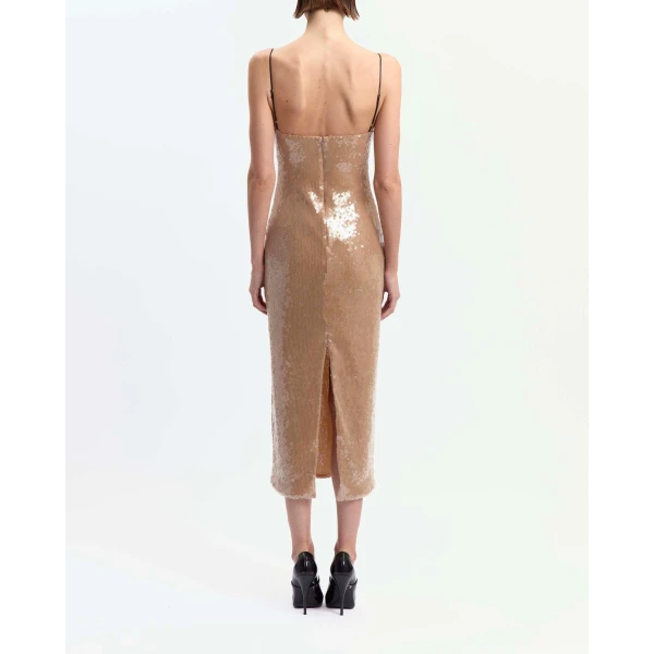 Elevate your elegance in this 16Arlington Dresses from the luxury feather dress edit