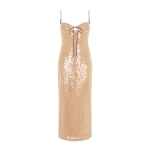 Elevate your elegance in this 16Arlington Dresses from the luxury feather dress edit