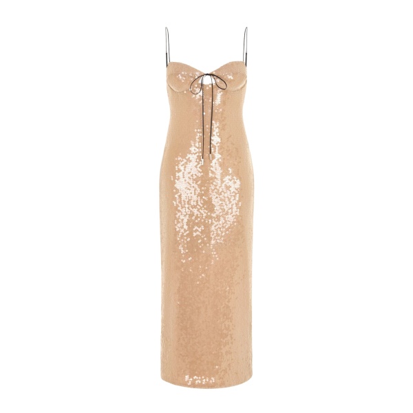 Elevate your elegance in this 16Arlington Dresses from the luxury feather dress edit