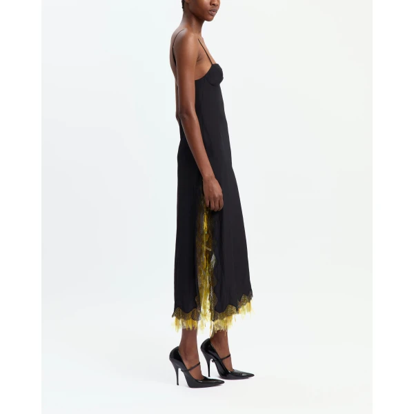 Elevate your elegance in this 16Arlington Dresses from the luxury feather dress edit