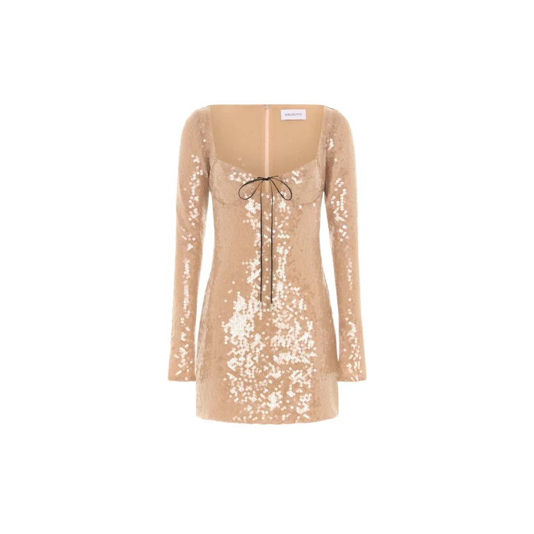 Elevate your elegance in this 16Arlington Dresses from the luxury feather dress edit