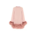 Elevate your elegance in this 16Arlington Dresses from the luxury feather dress edit