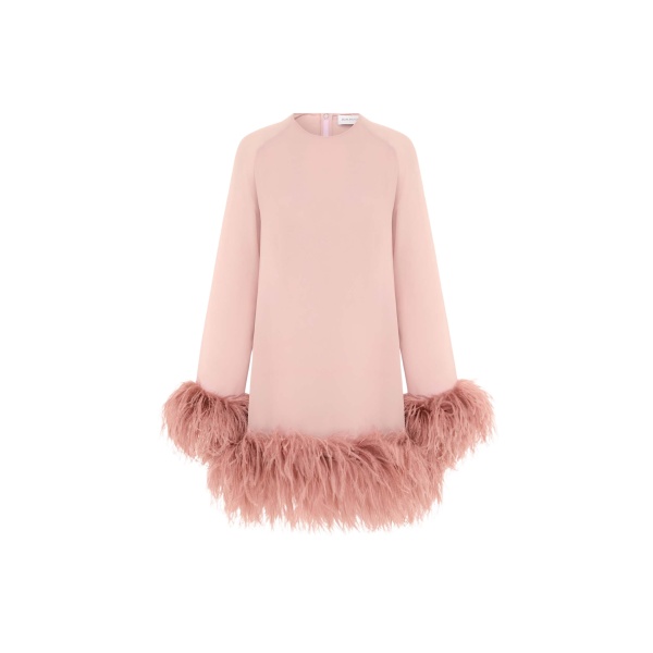 Elevate your elegance in this 16Arlington Dresses from the luxury feather dress edit