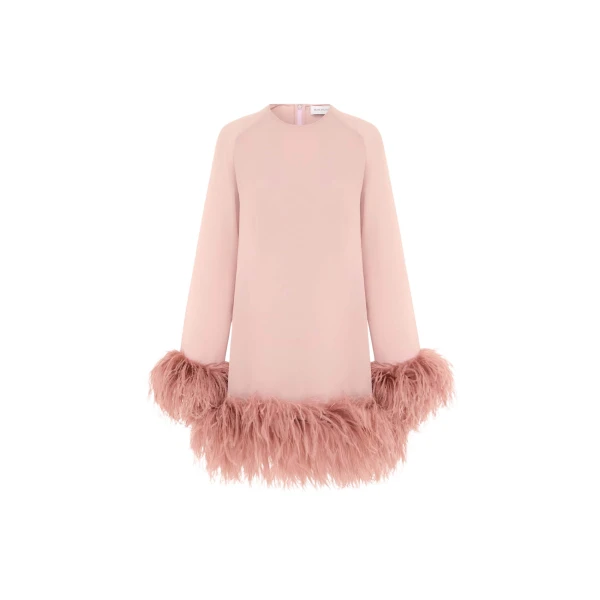 Elevate your elegance in this 16Arlington Dresses from the luxury feather dress edit