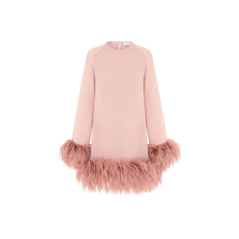 Elevate your elegance in this 16Arlington Dresses from the luxury feather dress edit
