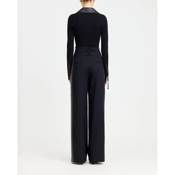 Elevate your elegance in this 16Arlington Pants from the luxury feather dress edit