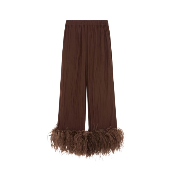 Elevate your elegance in this 16Arlington Pants from the luxury feather dress edit