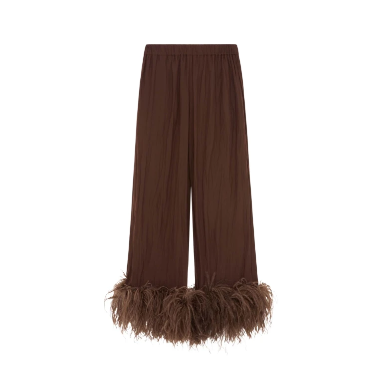 Elevate your elegance in this 16Arlington Pants from the luxury feather dress edit