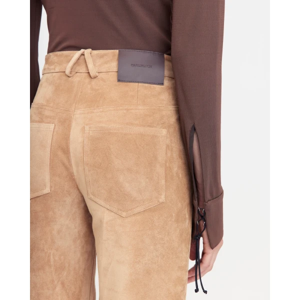 Elevate your elegance in this 16Arlington Pants from the luxury feather dress edit