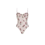 Agua by Agua Bendita Ébano Quebrada One Piece - Agua By Agua Bendita Beachwear - Artisanal Colombian Resort Wear at Luxury Shoes 