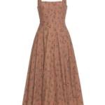 Agua By Agua Bendita Frontera Quebrada Midi Dress