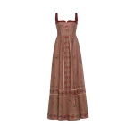 Agua by Agua Bendita Jaspe Quebrada Maxi Dress - Agua By Agua Bendita Dresses - Artisanal Colombian Resort Wear at Luxury Shoes 