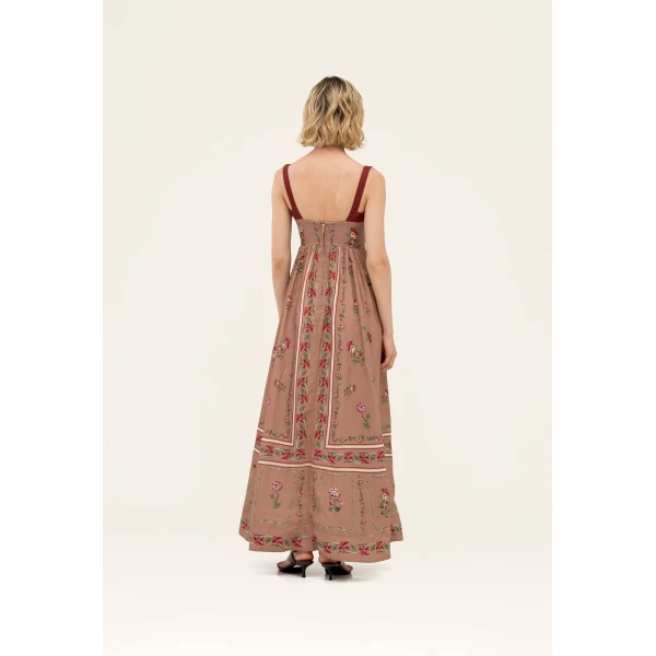 Agua by Agua Bendita Jaspe Quebrada Maxi Dress - Agua By Agua Bendita Dresses - Artisanal Colombian Resort Wear at Luxury Shoes 