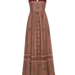 Agua By Agua Bendita Jaspe Quebrada Maxi Dress