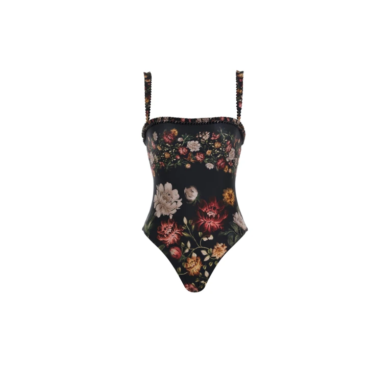 Agua by Agua Bendita Limon Paramo One Piece - Agua By Agua Bendita Beachwear - Artisanal Colombian Resort Wear at Luxury Shoes 