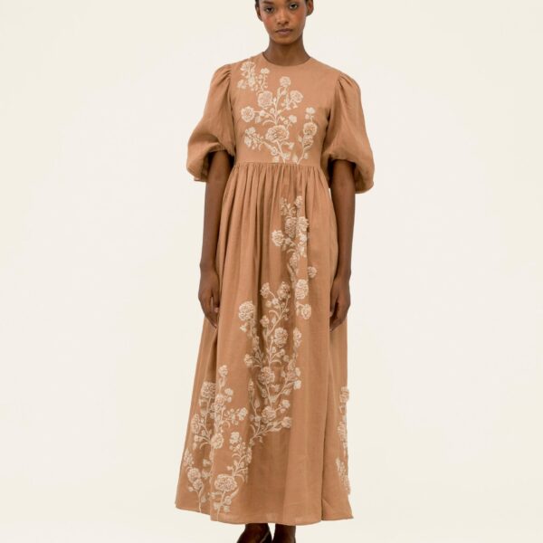 Agua By Agua Bendita Raquel Quebrada Maxi Dress, view 2