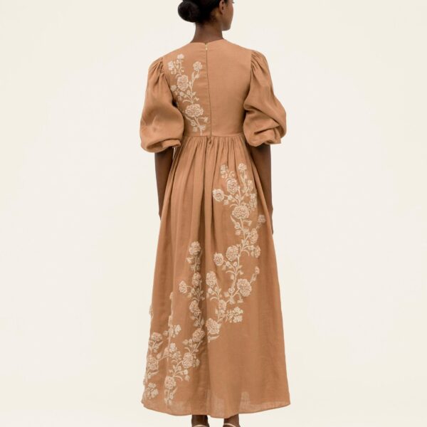 Agua By Agua Bendita Raquel Quebrada Maxi Dress, view 5
