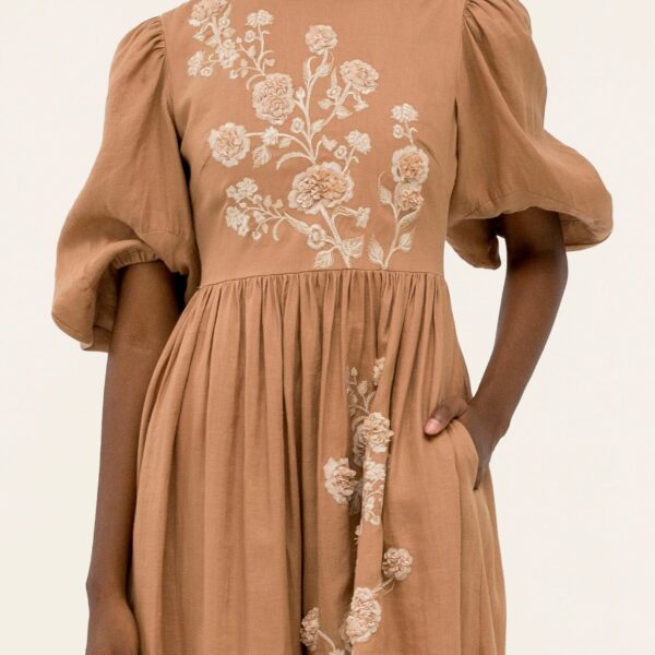 Agua By Agua Bendita Raquel Quebrada Maxi Dress, view 6