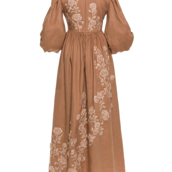 Agua By Agua Bendita Raquel Quebrada Maxi Dress, view 7