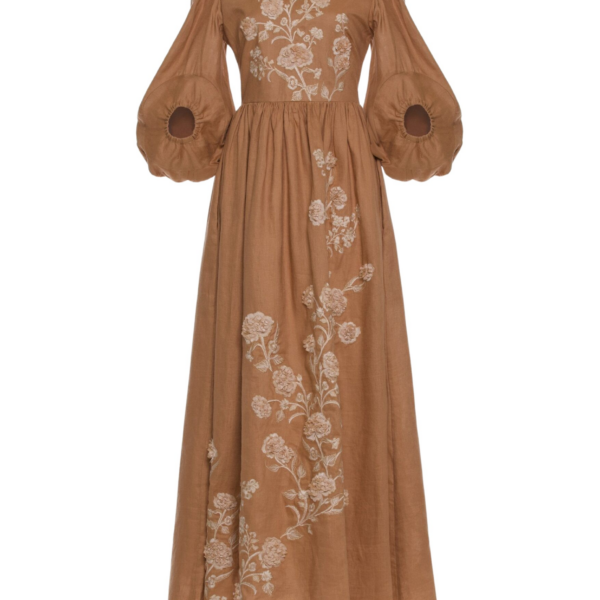 Agua By Agua Bendita Raquel Quebrada Maxi Dress