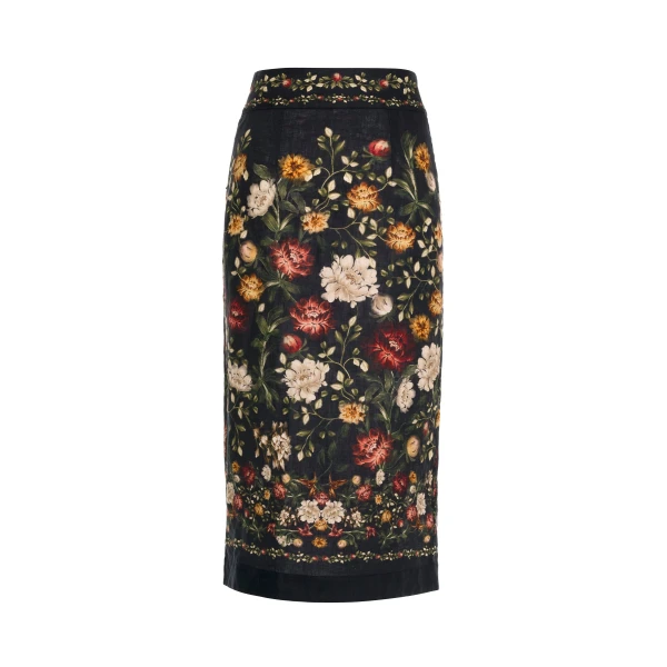 Agua by Agua Bendita Tierra Paramo Midi Pareo - Agua By Agua Bendita Skirts - Artisanal Colombian Resort Wear at Luxury Shoes 