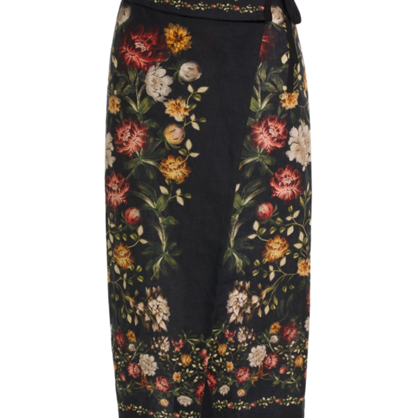 Agua by Agua Bendita Tierra Paramo Midi Pareo - Agua By Agua Bendita Skirts - Artisanal Colombian Resort Wear at Luxury Shoes 
