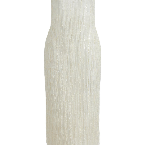 Aje Amulet Sequin Midi Dress
