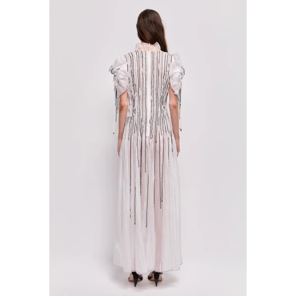 Aje clothing Aus Dresses – structured silhouette with raw femininity from Luxury Shoes 
