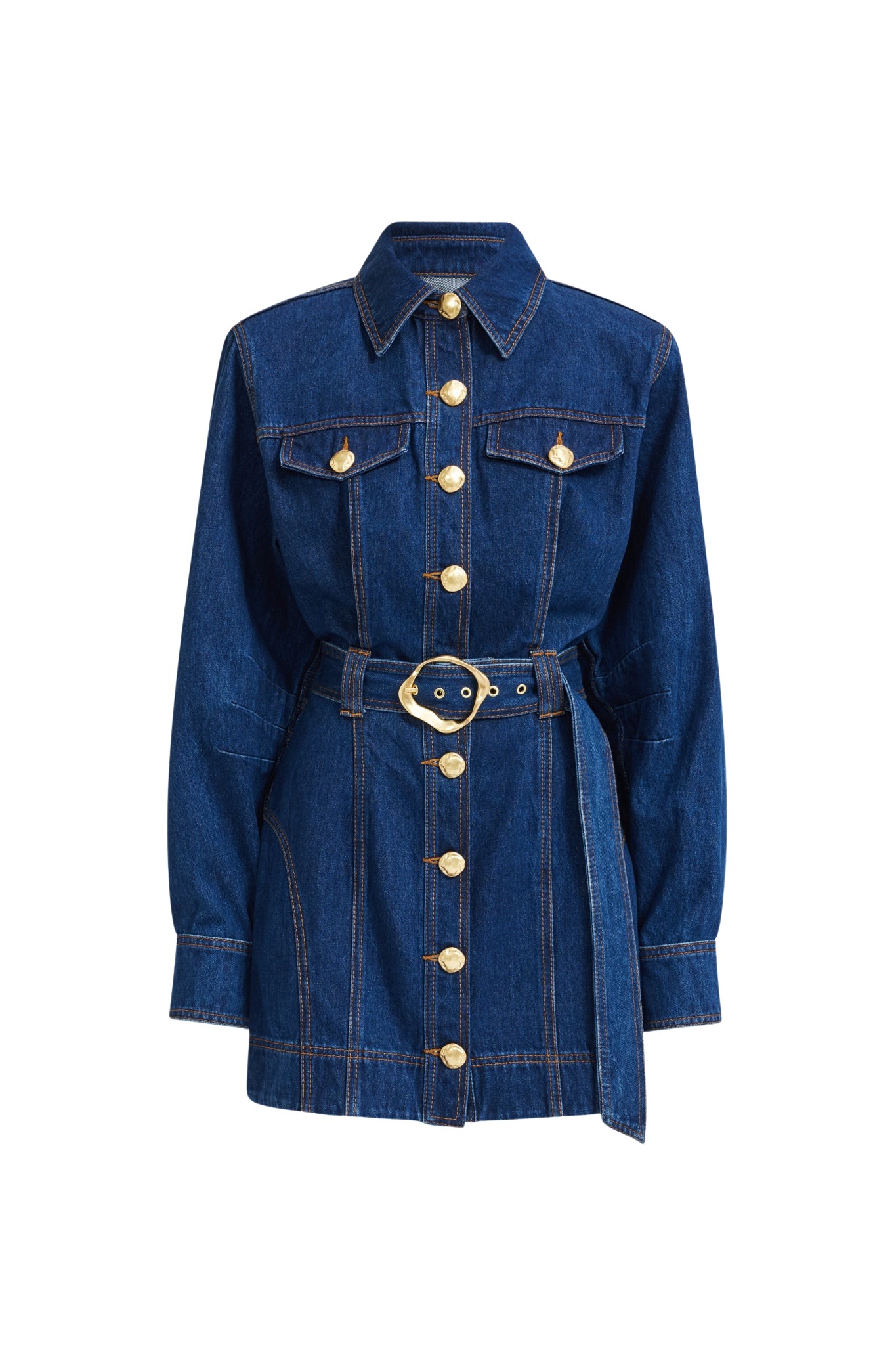 Aje-aus-Dresses-Elodi-Denim-Mini-Dress-414529_nobg Aje Blue Dresses