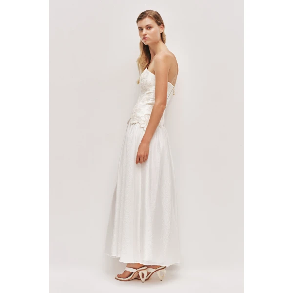 Gia Embroidered Gown