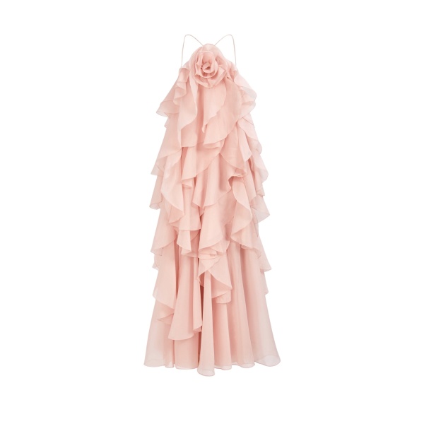 Aje Pandorea Layered Maxi Dress