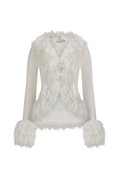 Aje Ivory Knitwear