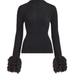Aje Black Knitwear