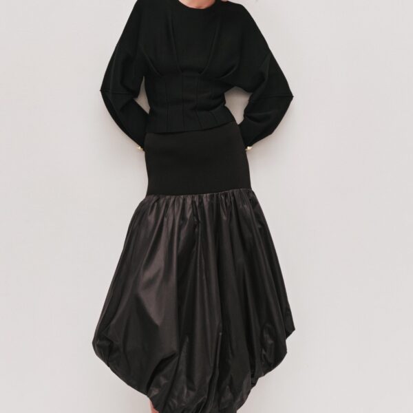Aje Saige Corset Knit Jumper, view 2