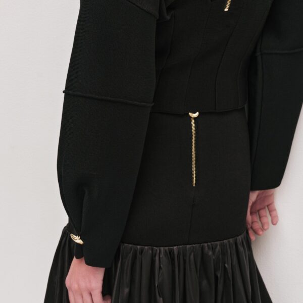 Aje Saige Corset Knit Jumper, view 4